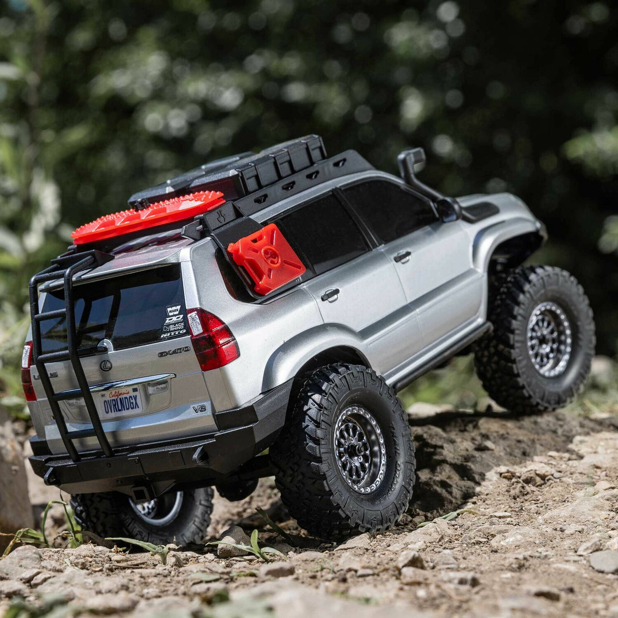 1/24 SCX24 Lexus GX 470 4X4 Rock Crawler RTR, Silver