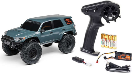 1/24 SCX24 Toyota 4Runner 4X4 RTR Brushed Rock Crawler (Battery & Charger Included), Gray