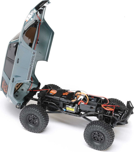 1/24 SCX24 Toyota 4Runner 4X4 RTR Brushed Rock Crawler (Battery & Charger Included), Gray