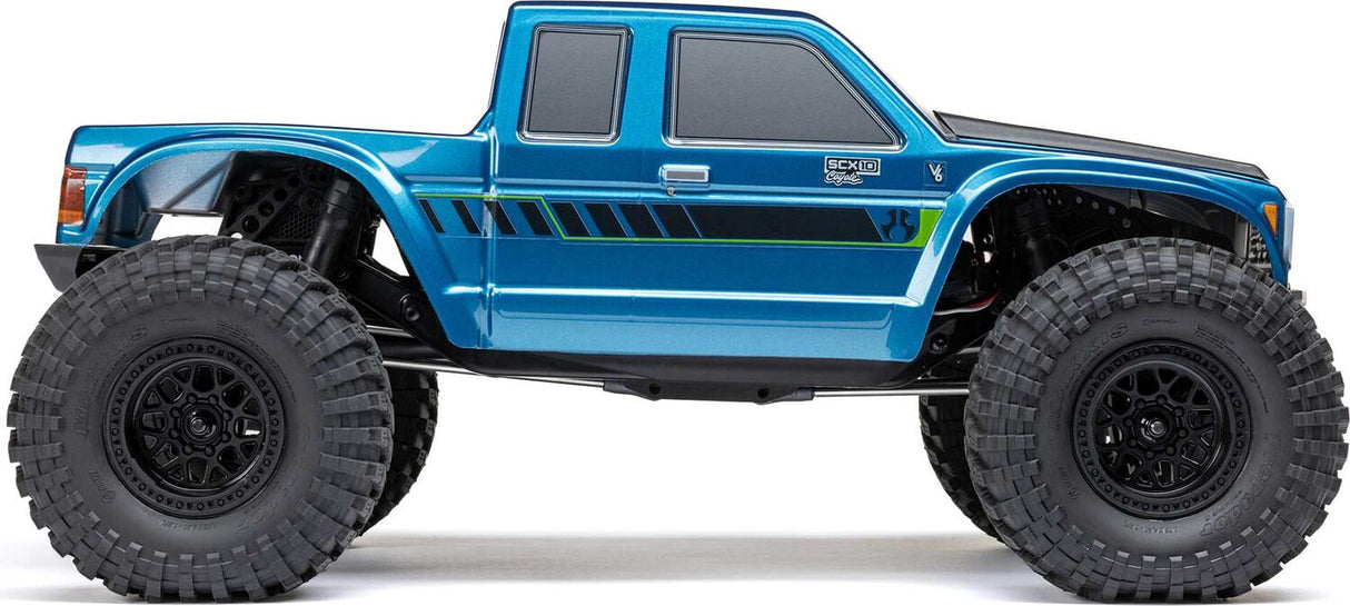 1/10 SCX10 III Coyote 4X4 RTR Brushed Rock Crawler, Blue