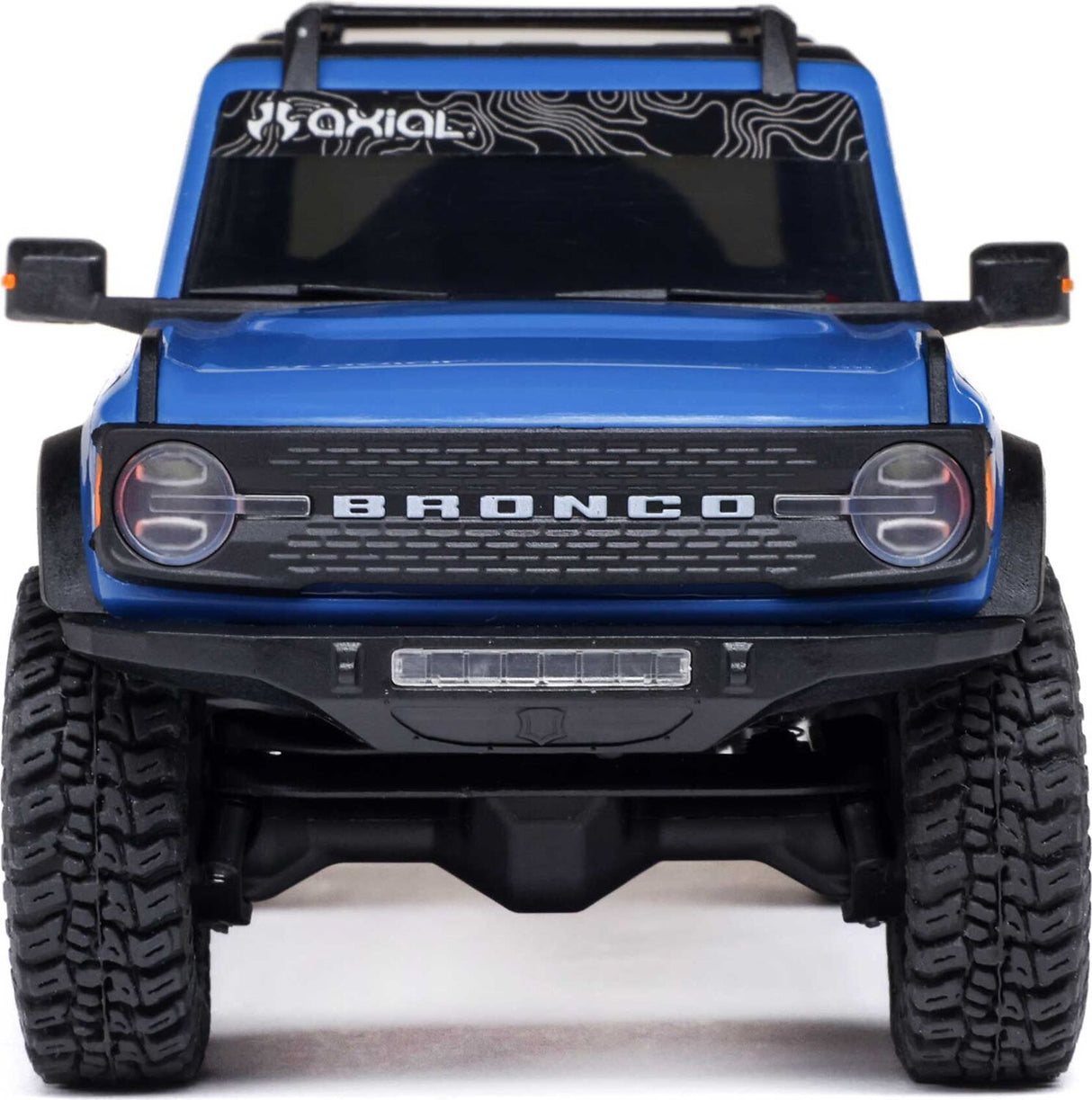 1/30 SCX30 Ford Bronco 4X4 RTR Brushed Rock Crawler (Battery & Charger Included), Blue
