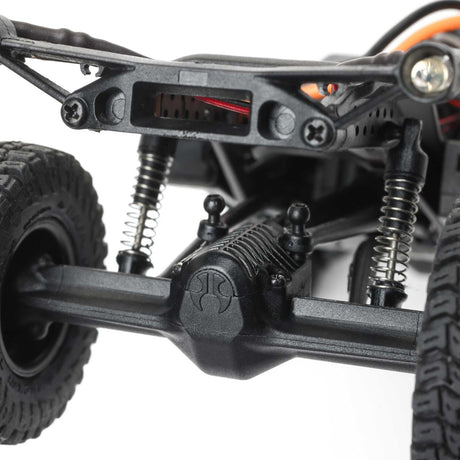 1/30 SCX30 Ford Bronco 4X4 RTR Brushed Rock Crawler (Battery & Charger Included), Gray