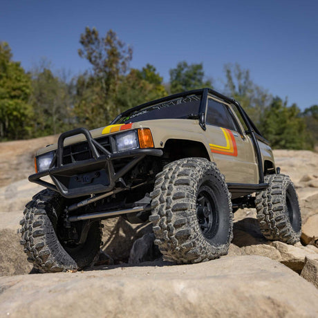 1/10 SCX10 III 1987 Toyota SR5 4X4 RTR Brushed Rock Crawler, Tan