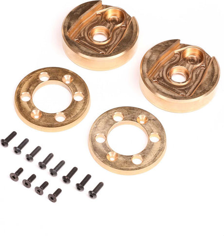 Portal Cover and Weights, Brass (122.4g,34.6g ea), AF16P: AXP8