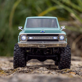 1/30 SCX30 Chevrolet K10 4X4 RTR Brushed Rock Crawler (Battery & Charger Included), Green