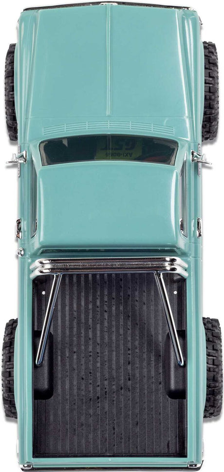 1/30 SCX30 Chevrolet K10 4X4 RTR Brushed Rock Crawler (Battery & Charger Included), Green