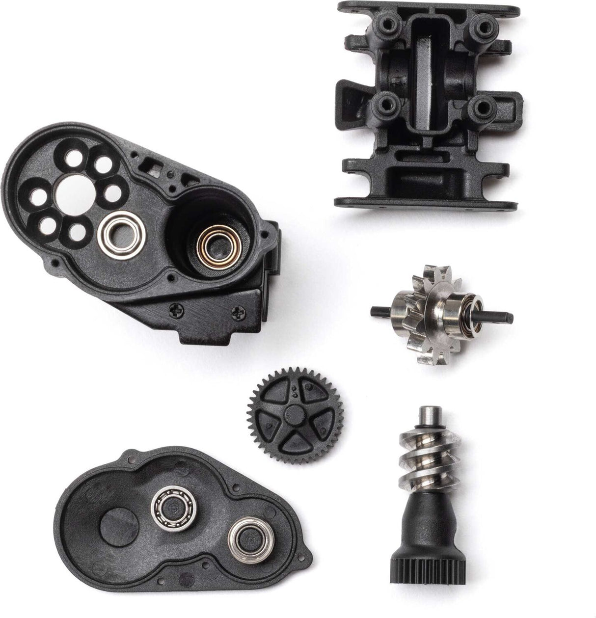 1/30 SCX30 Chevrolet K10 4X4 RTR Brushed Rock Crawler (Battery & Charger Included), Black