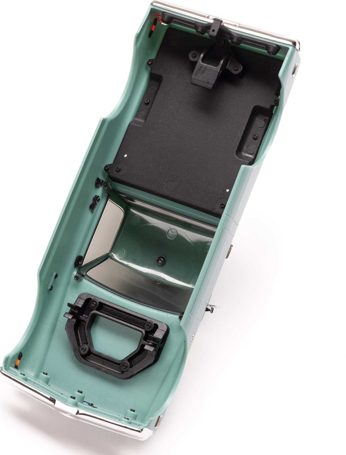 1/30 SCX30 Chevrolet K10 4X4 RTR Brushed Rock Crawler (Battery & Charger Included), Black