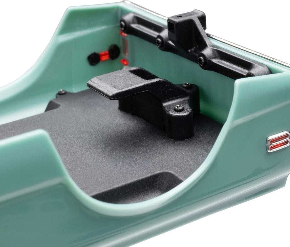 1/30 SCX30 Chevrolet K10 4X4 RTR Brushed Rock Crawler (Battery & Charger Included), Black