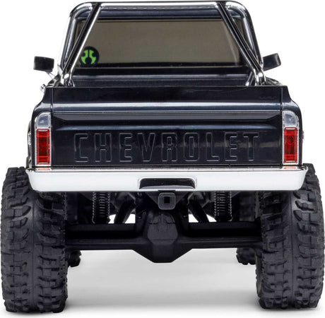 1/30 SCX30 Chevrolet K10 4X4 RTR Brushed Rock Crawler (Battery & Charger Included), Black