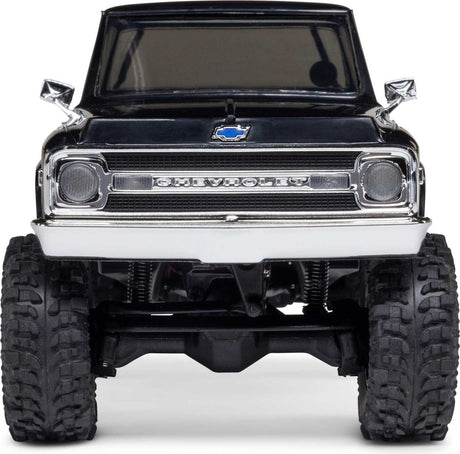 1/30 SCX30 Chevrolet K10 4X4 RTR Brushed Rock Crawler (Battery & Charger Included), Black