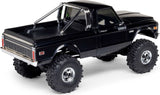 1/30 SCX30 Chevrolet K10 4X4 RTR Brushed Rock Crawler (Battery & Charger Included), Black
