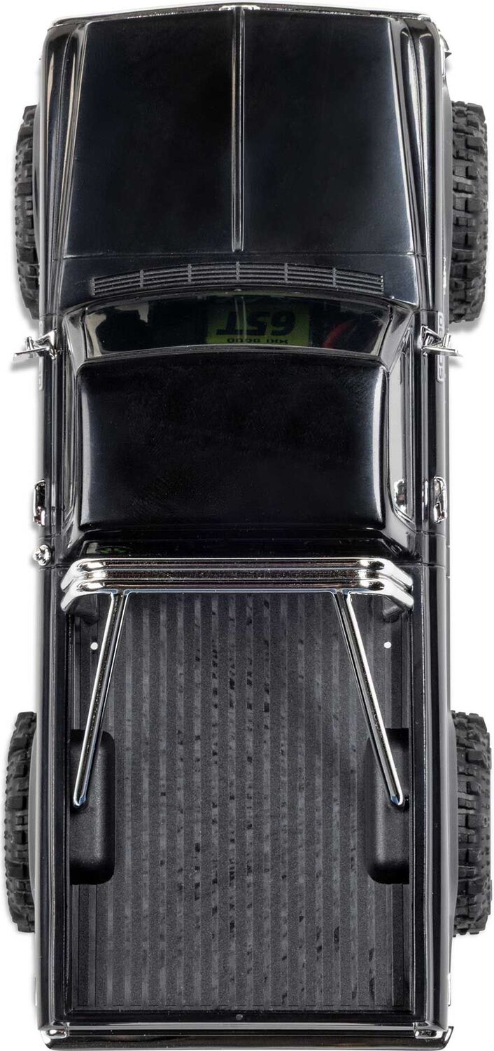 1/30 SCX30 Chevrolet K10 4X4 RTR Brushed Rock Crawler (Battery & Charger Included), Black