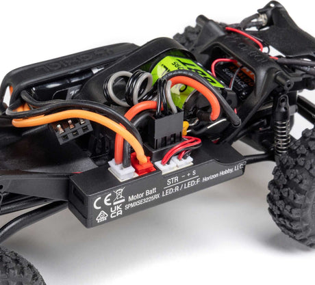 1/30 SCX30 Jeep Wrangler JLU 4X4 RTR Brushed Rock Crawler (Battery & Charger Included), White