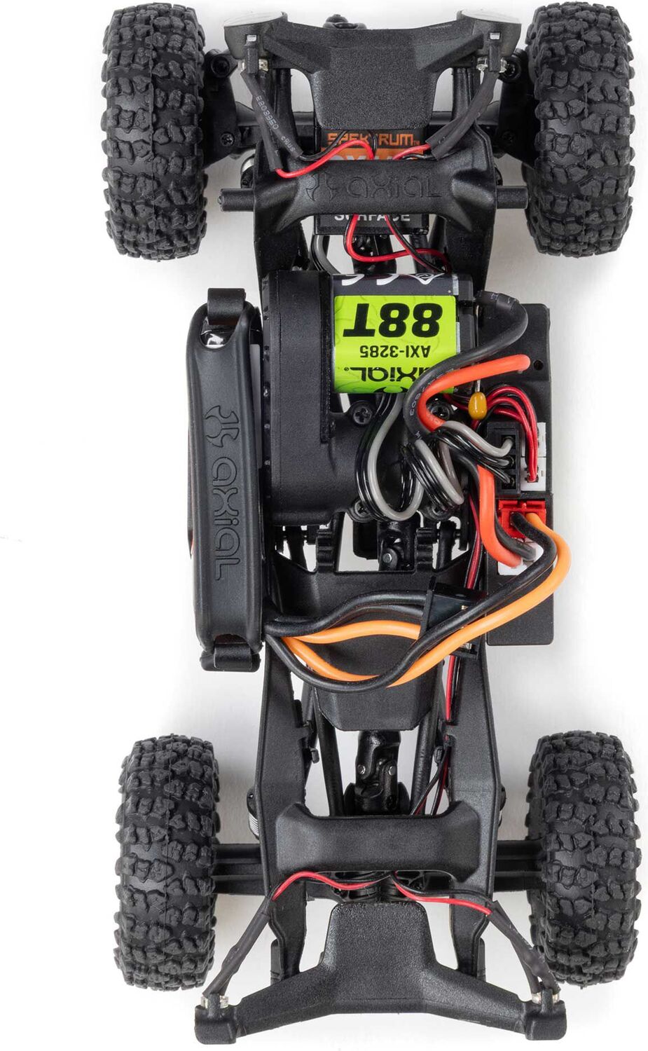 1/30 SCX30 Jeep Wrangler JLU 4X4 RTR Brushed Rock Crawler (Battery & Charger Included), White