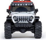 1/30 SCX30 Jeep Wrangler JLU 4X4 RTR Brushed Rock Crawler (Battery & Charger Included), White
