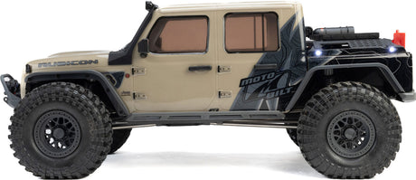 1/10 SCX10 III Motobilt Waypoint Jeep JT Gladiator 4X4 RTR Brushed Rock Crawler, Tan