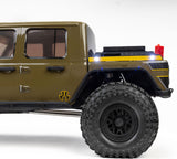 1/10 SCX10 III Motobilt Waypoint Jeep JT Gladiator 4X4 RTR Brushed Rock Crawler, Green