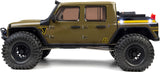 1/10 SCX10 III Motobilt Waypoint Jeep JT Gladiator 4X4 RTR Brushed Rock Crawler, Green