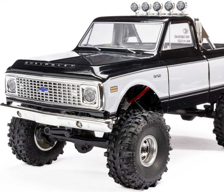 1/24 SCX24 1967-1972 Chevrolet C10 4WD Truck RTR, Black