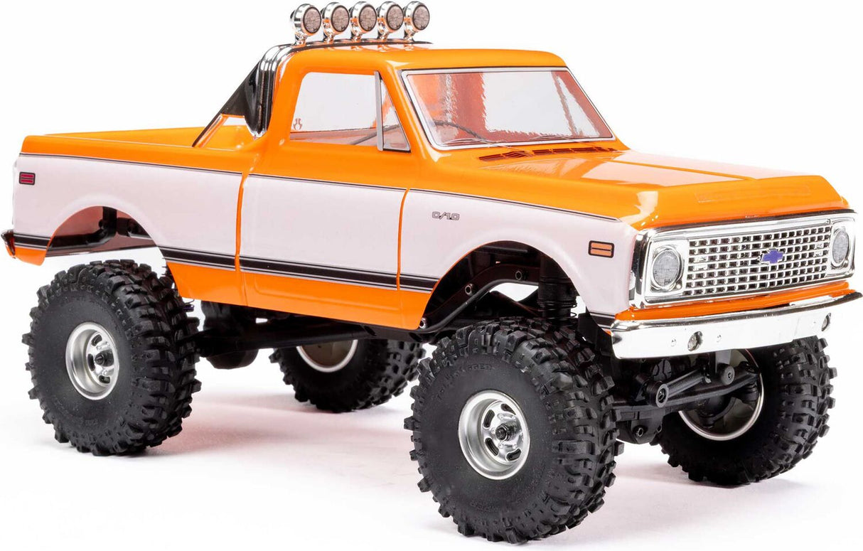 1/24 SCX24 1967-1972 Chevrolet C10 4WD Truck RTR, Orange
