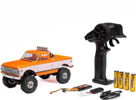 1/24 SCX24 1967-1972 Chevrolet C10 4WD Truck RTR, Orange