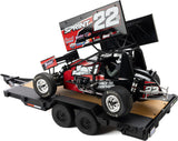 1/10 SCX10 Flat Bed Vehicle Trailer