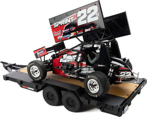 1/10 SCX10 Flat Bed Vehicle Trailer