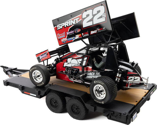 1/10 SCX10 Flat Bed Vehicle Trailer