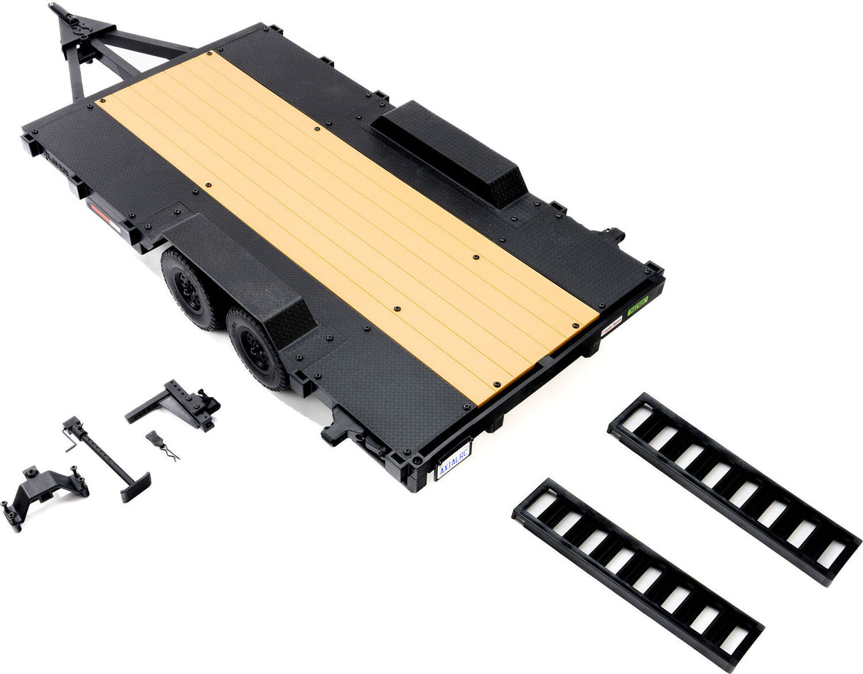 1/10 SCX10 Flat Bed Vehicle Trailer