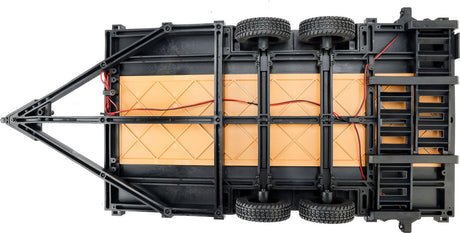 1/10 SCX10 Flat Bed Vehicle Trailer