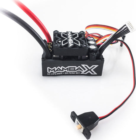 1/10 Mamba X Sensored 25.2V WP ESC 8A BEC 010015500