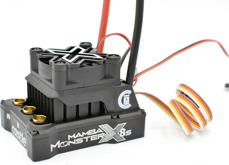 1/6 Mamba Monster X 8S 33.6V Waterproof ESC 8A Peak BEC