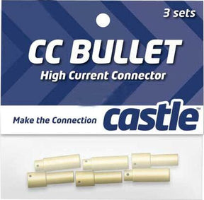 High Current Connector: 4mm Bullet Set (3)