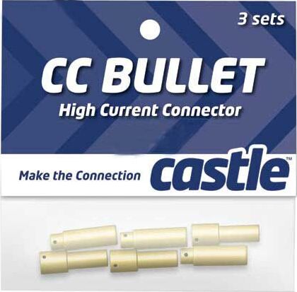 High Current Connector: 4mm Bullet Set (3)