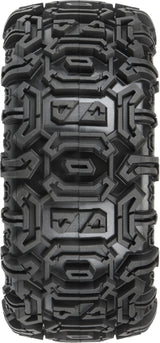 1/10 Warthog F/R 2.2"/3.0" SC Tires MTD 12 & 14mm Black Ripper (2)