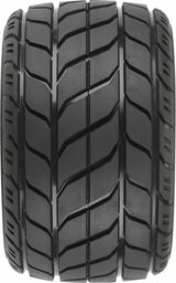 1/8 Bandito 2.0 F/R 3.8" MT Tires Mounted 12mm/14mm Black Ripper (2)