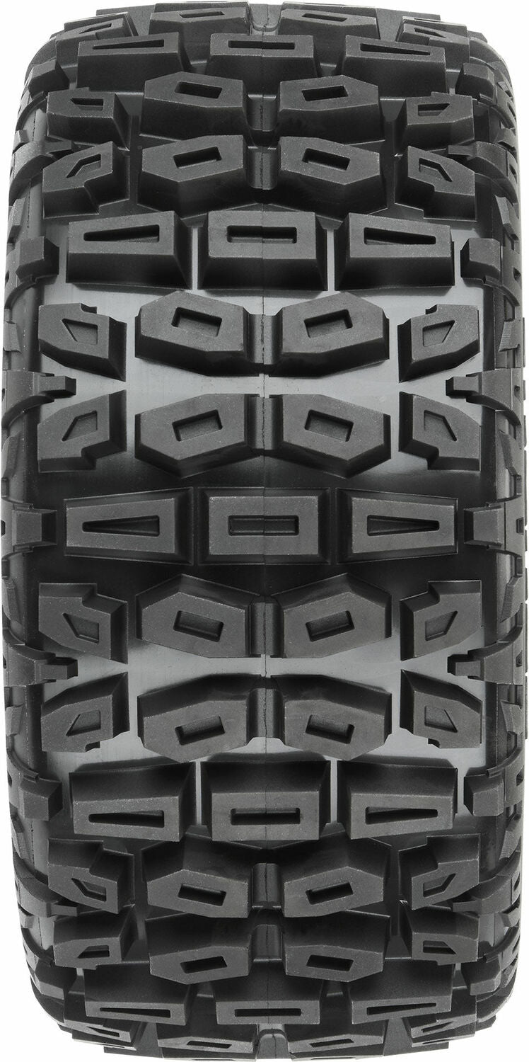 1/6 Brutus F/R 5.7" Monster Truck Tires MTD 24mm Black Ripper (2)