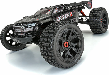 1/6 Brutus F/R 5.7" Monster Truck Tires MTD 24mm Black Ripper (2)