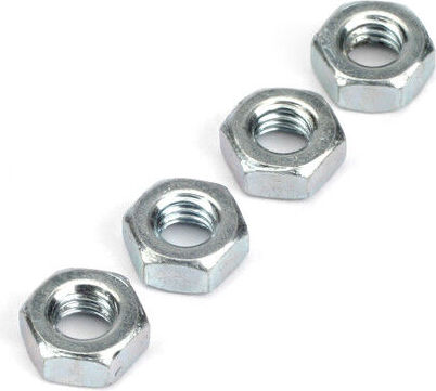 Hex Nuts, 4mm