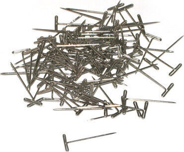 T-Pins, Nickel Plated, 1" (100)