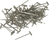 T-Pins, Nickel Plated, 1-1/4" (100)