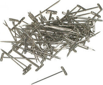 T-Pins, Nickel Plated, 1-1/4" (100)