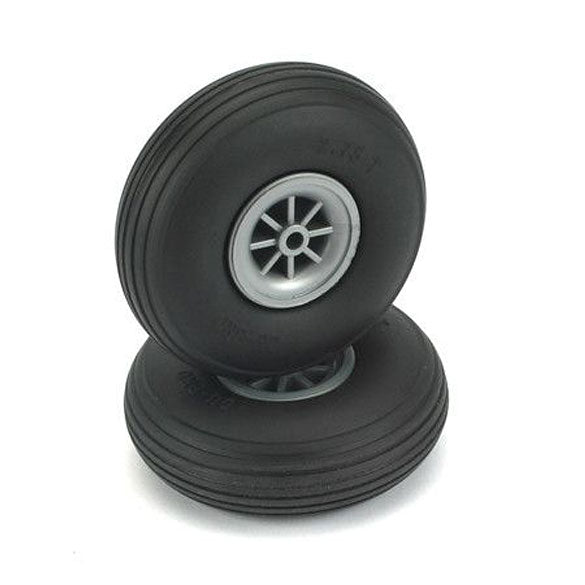 Treaded Wheels,2-3/4"