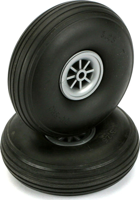 Treaded Wheels, 3-1/4" (2)