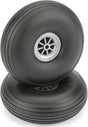 Treaded Wheels, 3-1/2" (2)