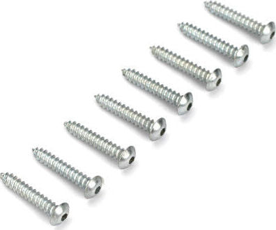 Button Head Screws, 2 x 1/2" (8)