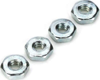 Steel Hex Nuts, 6-32