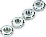 Steel Hex Nuts, 6-32