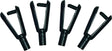 Metric Clevises for 1.3-1.4mm pushrods (4)